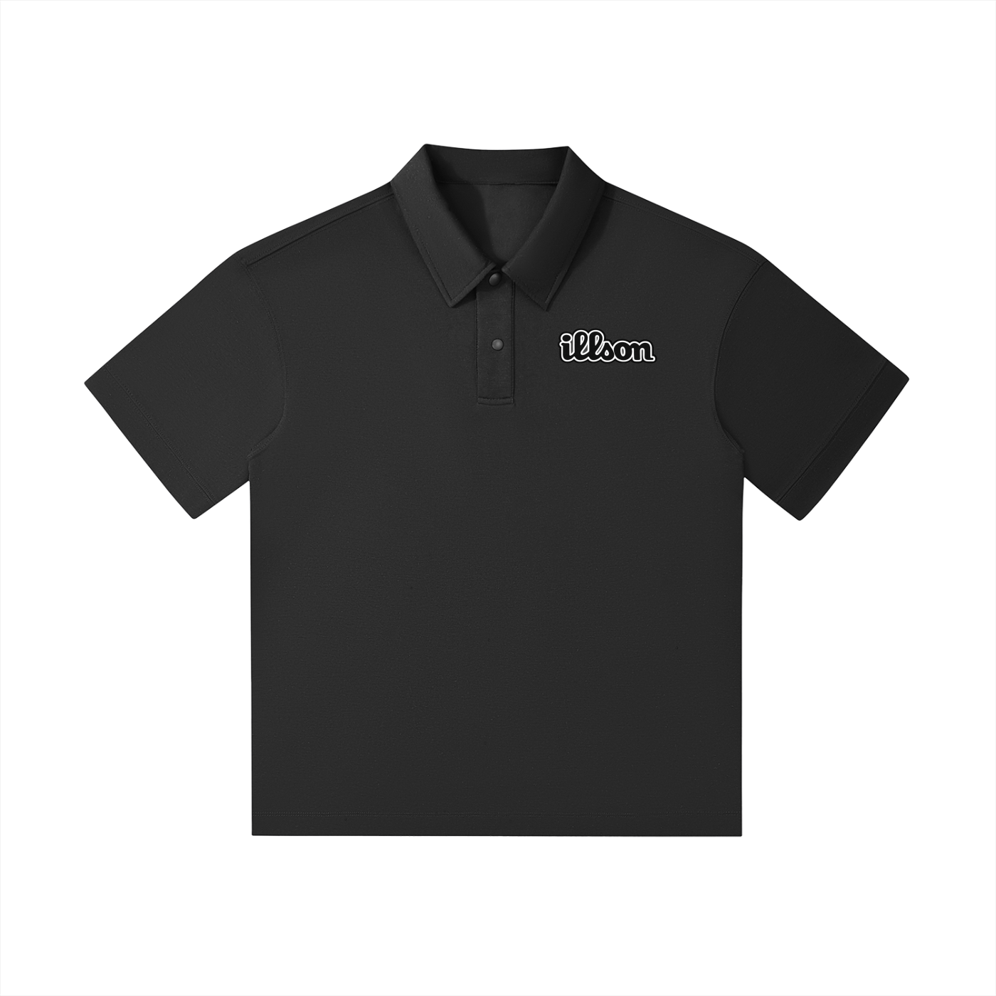 illson Co Drop Shoulder Short-Sleeve Polo