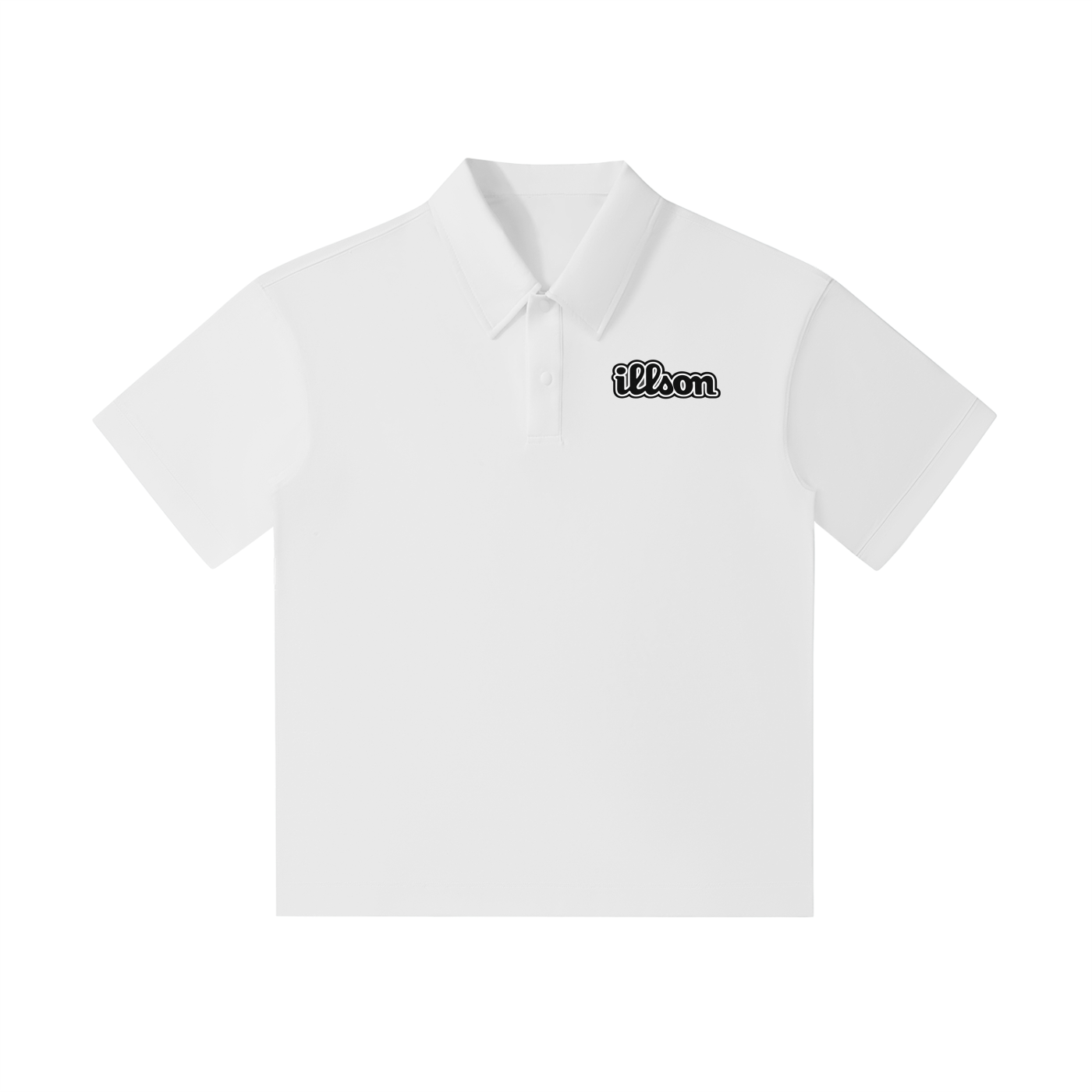 illson Co Drop Shoulder Short-Sleeve Polo